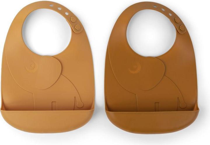 Produktbild Done by Deer Peekaboo 2er Set Silikonlätzchen