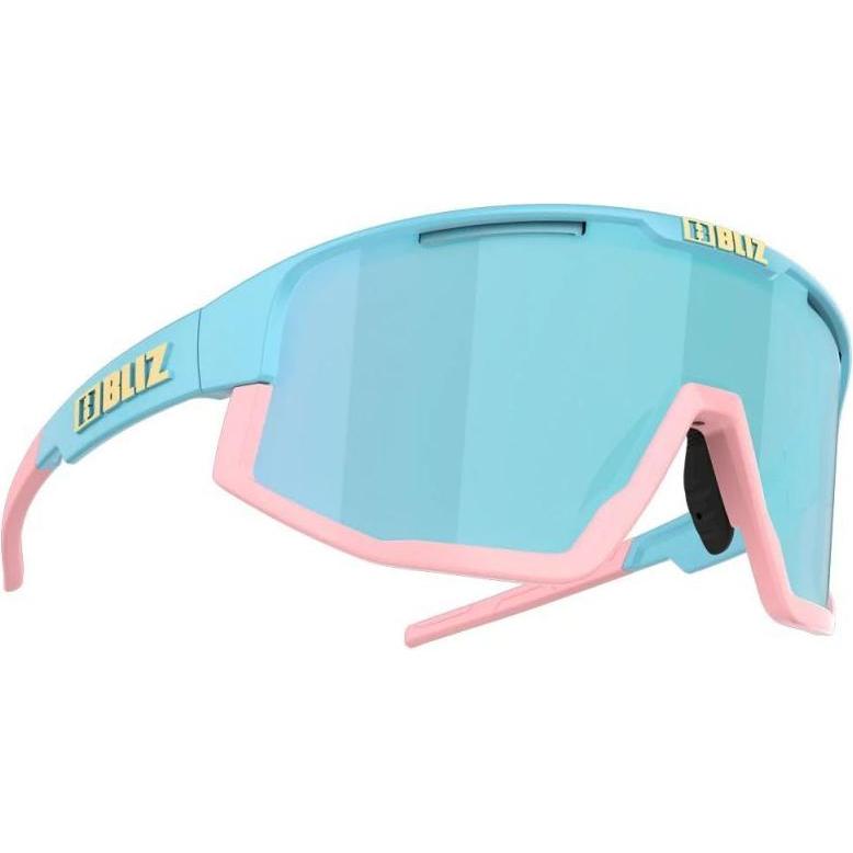 Bliz, Unisex, Sportbrille, Fusion Small (Matt Pastel Blue, Smoke Ice Blue), Blau