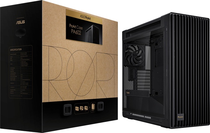 Actual product image ASUS PA602 PROART CASE (ATX, mATX, Mini-ITX, E-ATX)