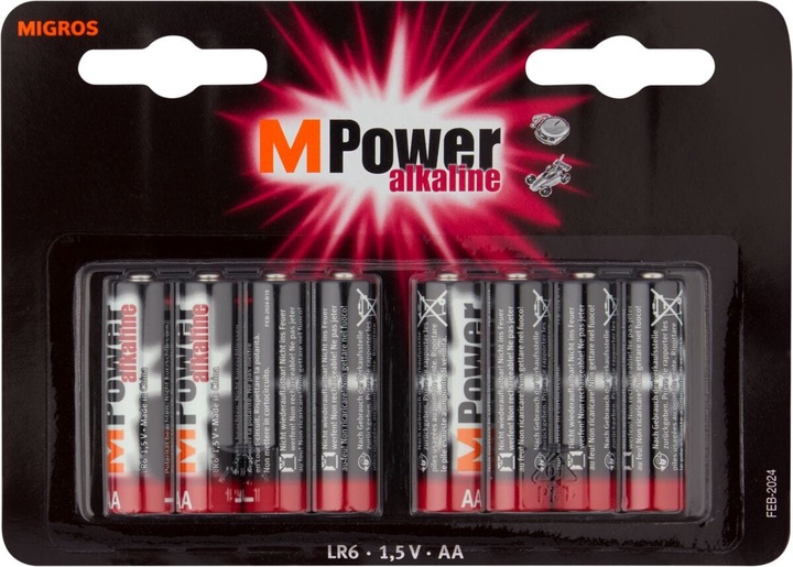 Productafbeelding M-Power AA / LR6 (8 Pcs., AA)