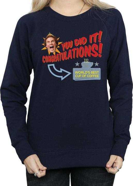 Image du produit Elf - Sweat WORLD'S BEST COFFEE - Femme (XL)