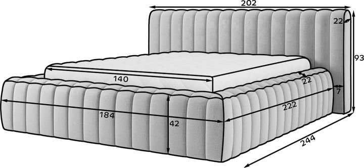 Image du produit ELTAP Carilla (140 x 200 cm)