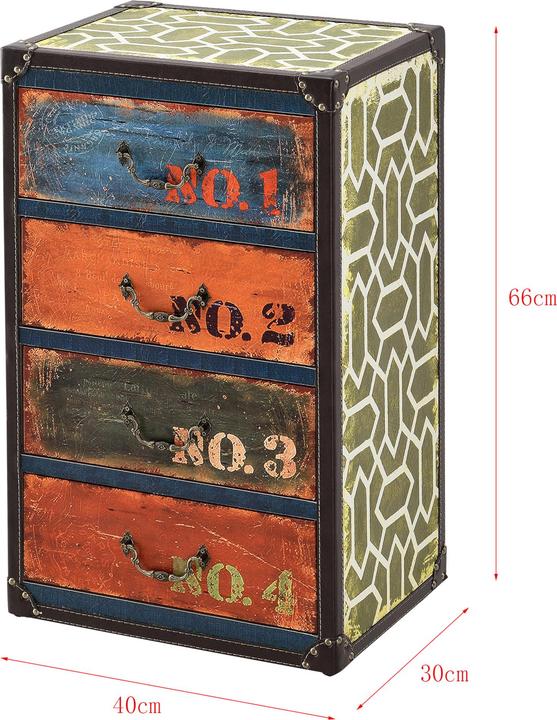 Produktbild En.Casa Goslar (40 x 30 x 66 cm)