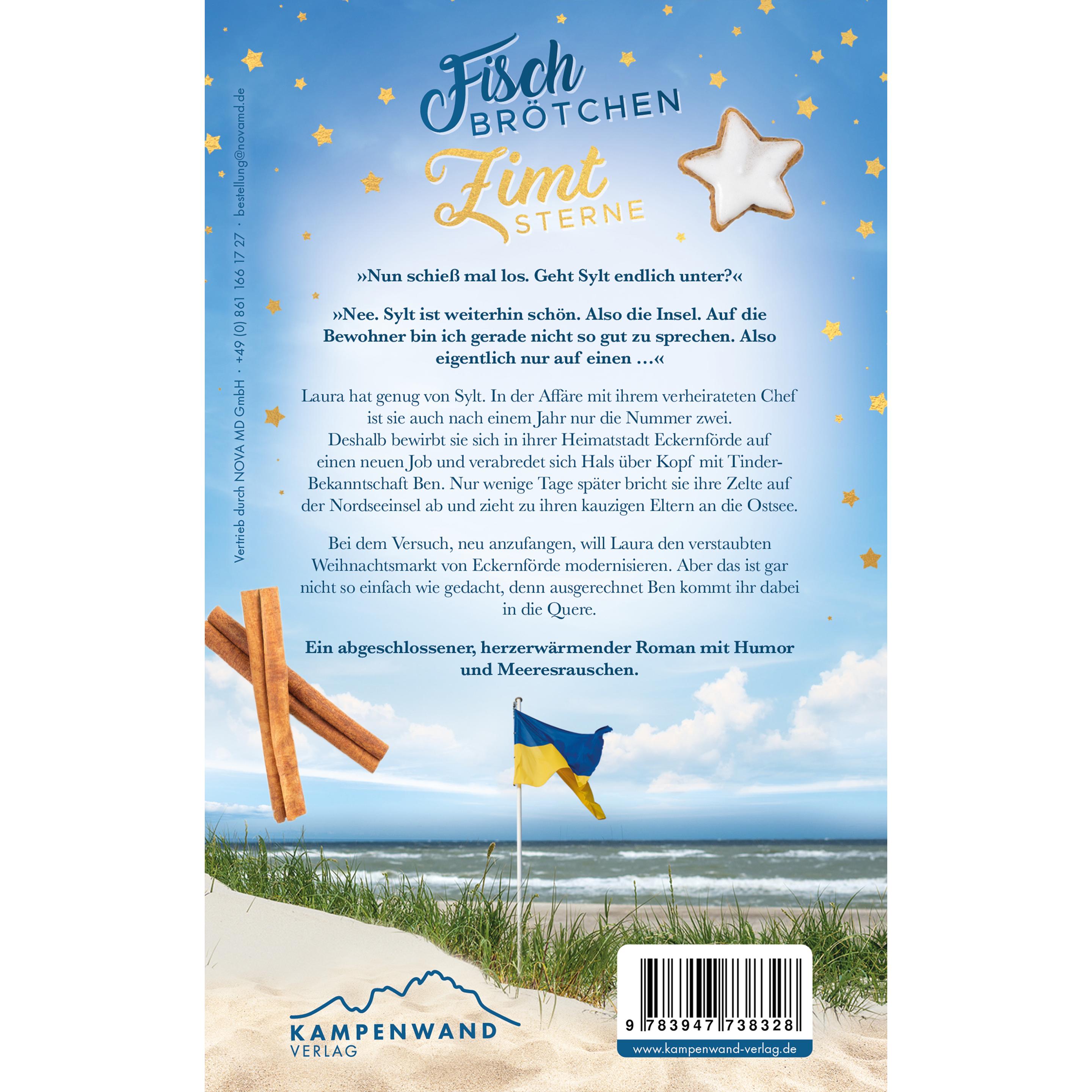 Thumbnail - Fischbrötchen und Zimtsterne, Belletristik von Jane Hell, Kampenwand Verlag