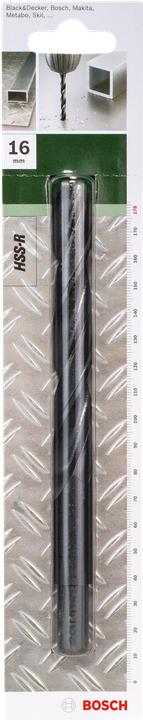 Actual product image Bosch Zubehör Metal drill HSS-R, DIN 338 D= 16.0 mm L= 178 mm (16 mm)