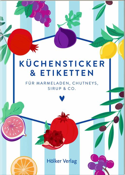 Produktbild Küchensticker & Etiketten - Kaliméra (100 Sticker)