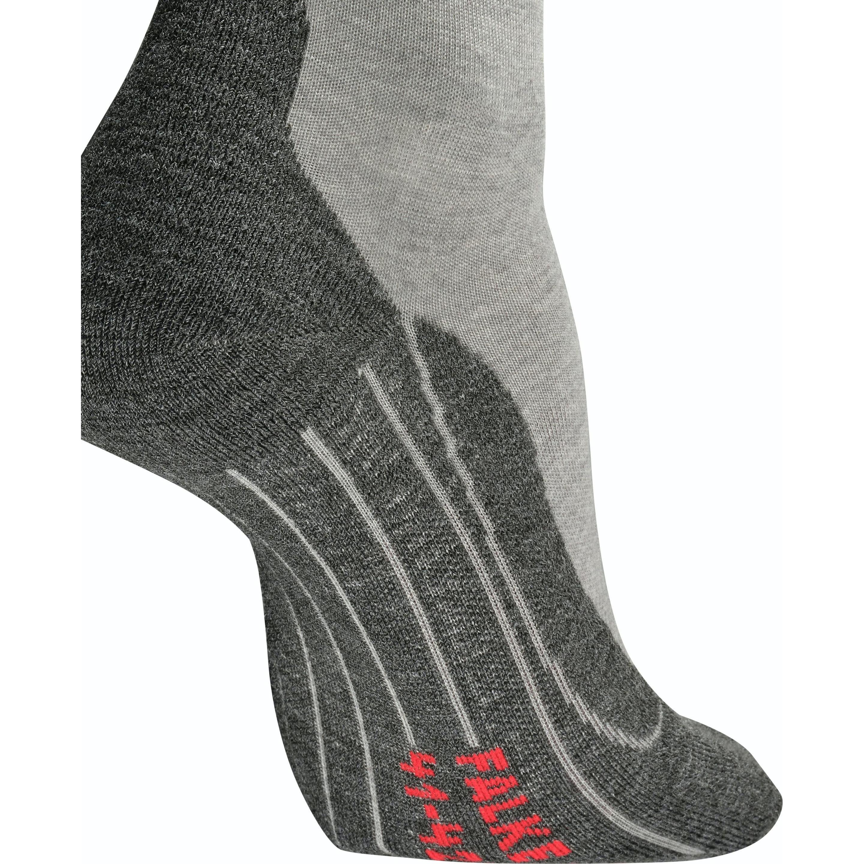 Falke, Damen, Sportsocken, RU4 Wool Women (35 - 36), Grau