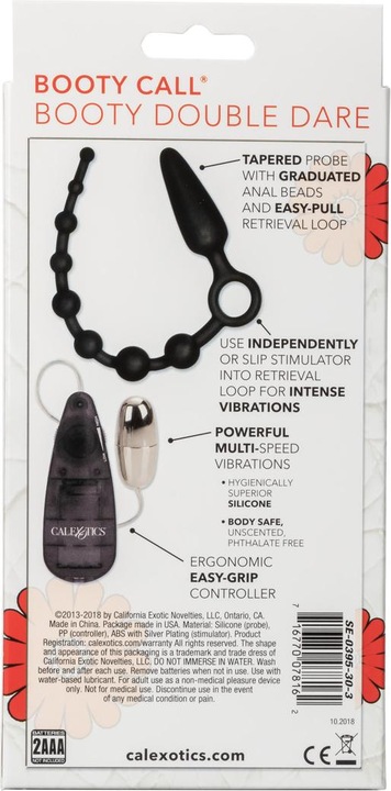 Actual product image CalExotics Booty Call Booty Double Dare