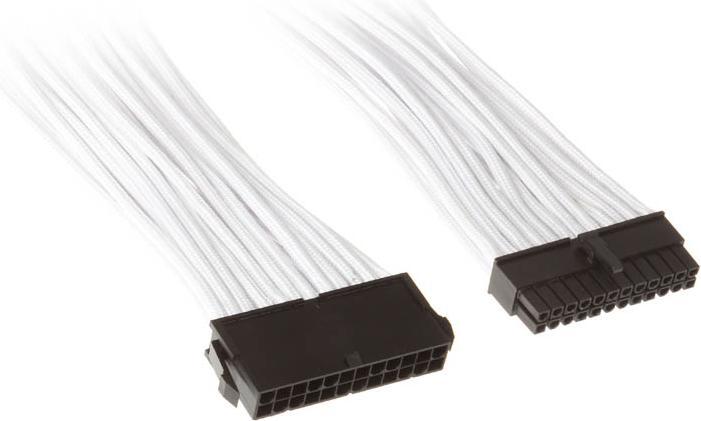 Produktbild Silverstone ATX Extension 24-24Pin weiss (30 cm, 24 pin ATX)