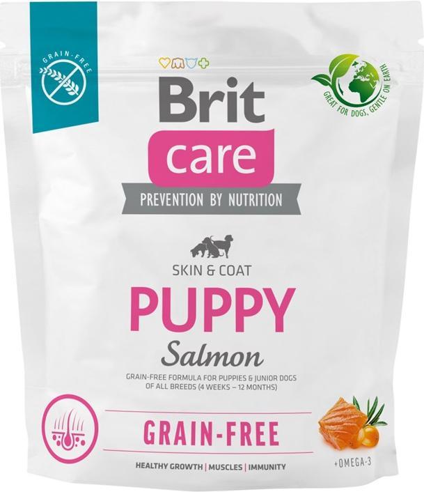 Immagine prodotto Brit Cibo secco per cuccioli e cani giovani di tutte le razze (4 settimane - 12 mesi). Care Dog (Cucciolo + gattino, 8 pz., 1000 g)