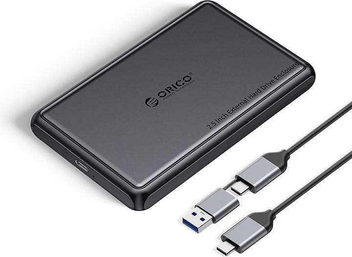 Orico Other Computer Accessory DDL25-C3 2.5" HDD/SSD USB-C 5Gb/s Disk Drive - Black (2.5")