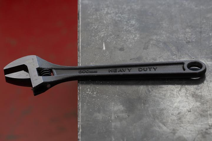 Actual product image RS PRO 12in adjustable spanner (34 mm)