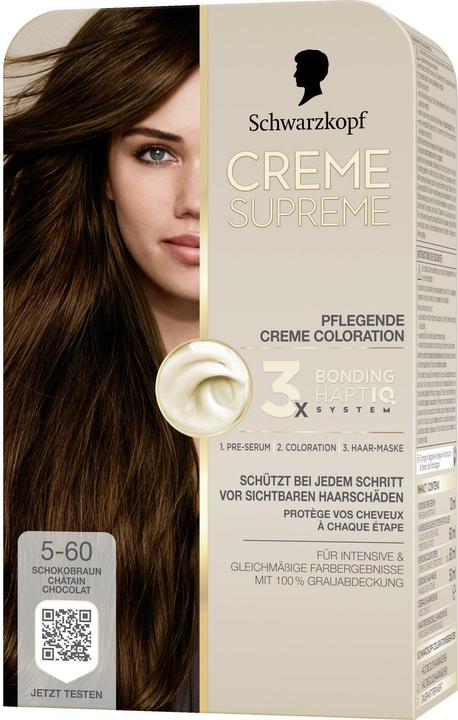 Actual product image Schwarzkopf Creme Supreme Creme Supreme Coloration (5-60 Chocolate brown)