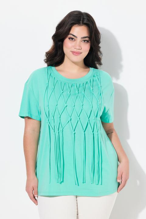 Immagine prodotto Angel of Style T-Shirt, Boxy Fit, Knotenfransen (56)