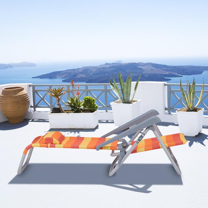 Produktbild Relaxdays Klappliegestuhl (85 cm)