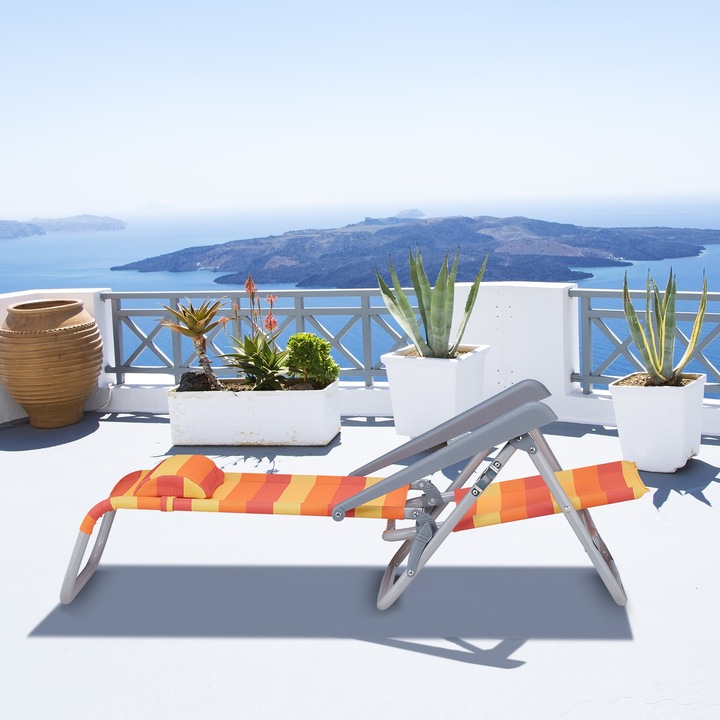 Immagine prodotto Relaxdays Sedia-sdraio pieghevole (85 cm)