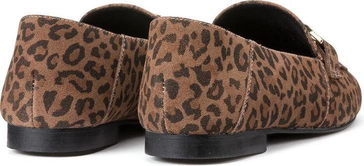 Image du produit La Redoute Collections Mocassins en cuir avec imprimé léopard (38)