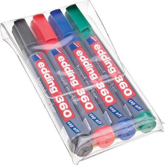 Produktbild Edding Stifteset abwischbar (4x)