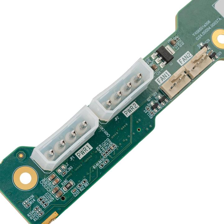 Actual product image Silverstone SST-RAC-BP-304N - 4-Bay 2.5"/3.5" Server Backplane with U.2 SSD Support