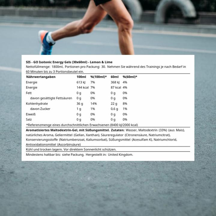 Immagine prodotto SIS Isotonic Energy Gel (Limone e lime, 30 pz., 2182 g)