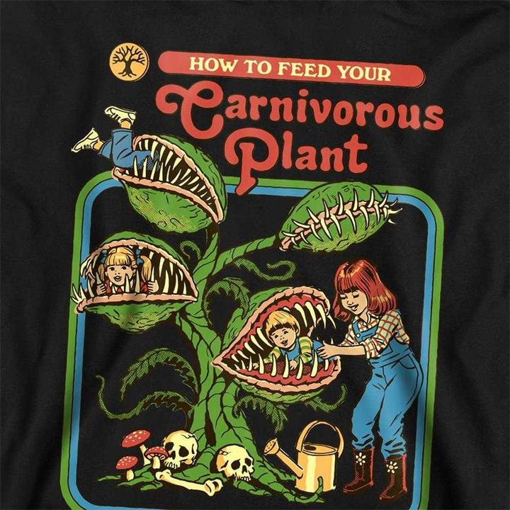 Produktbild Steven Rhodes Carnivorous Plant Kapuzenpullover (128)