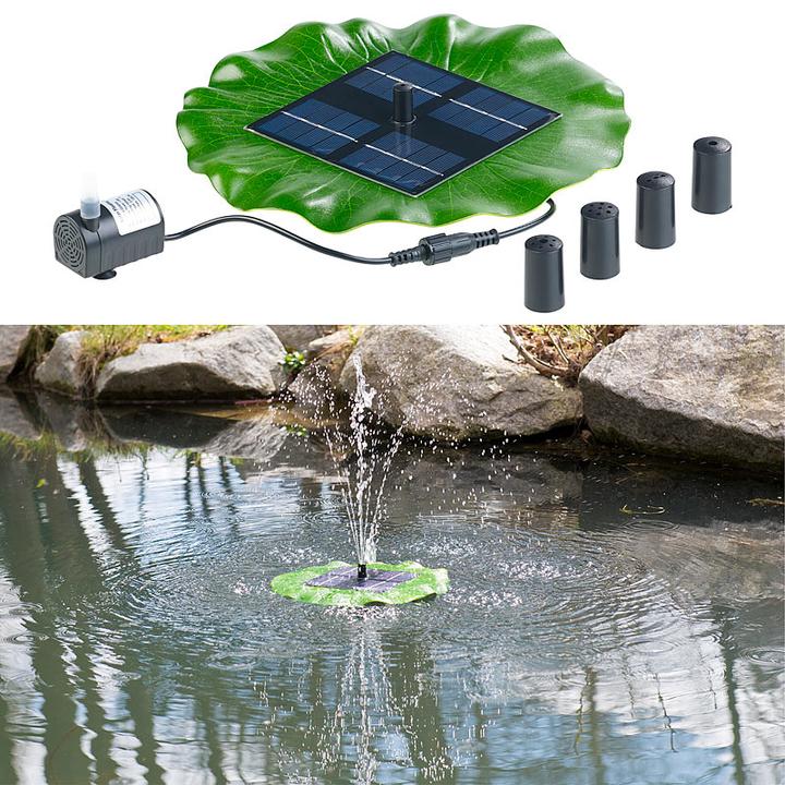 Actual product image Royal Gardineer Solar pond fountain