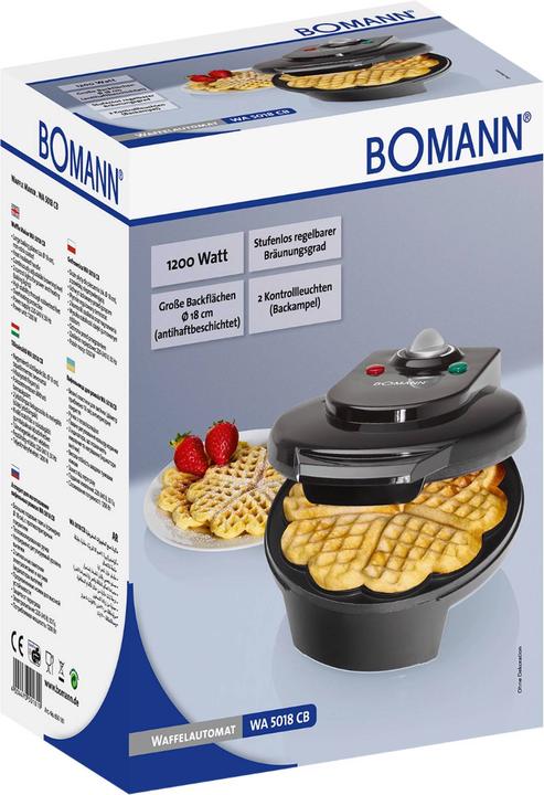 Produktbild Bomann WA 5018. Schwarz