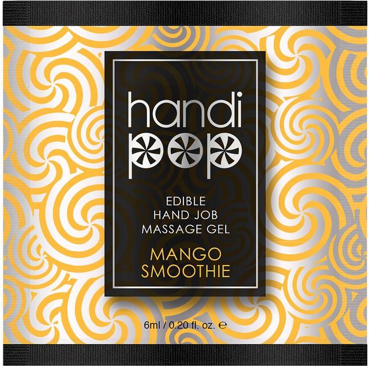 Actual product image Sensuva handipop edible massage gel mango smoothie 6 ml