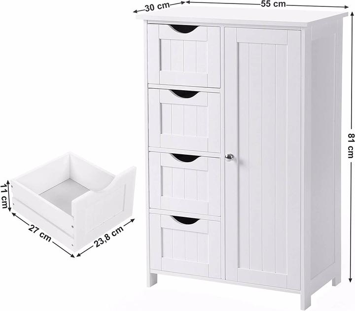 Actual product image Vasagle Felix (55 x 28.5 x 82 cm)