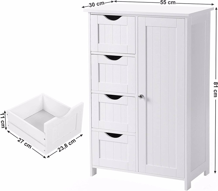 Produktbild Vasagle Felix (55 x 28.5 x 82 cm)