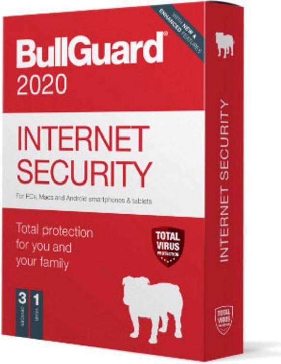 Produktbild BullGuard Internet Security 2020 (3 User, 12 Monate)