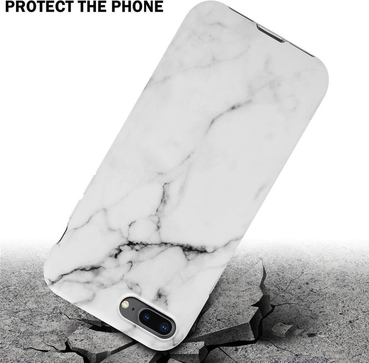Produktbild Cadorabo IMD TPU Bunter Marmor Cover (Apple iPhone 7 Plus, Apple iPhone 7s Plus)