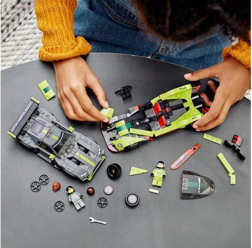 Immagine prodotto LEGO Aston Martin Valkyrie AMR Pro & Aston Martin Vantage GT3 (76910, LEGO Speed Champions)