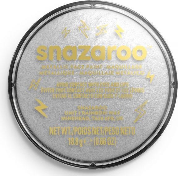 Actual product image Snazaroo Make-up Colour Blister 18 ml, Silver Metallic