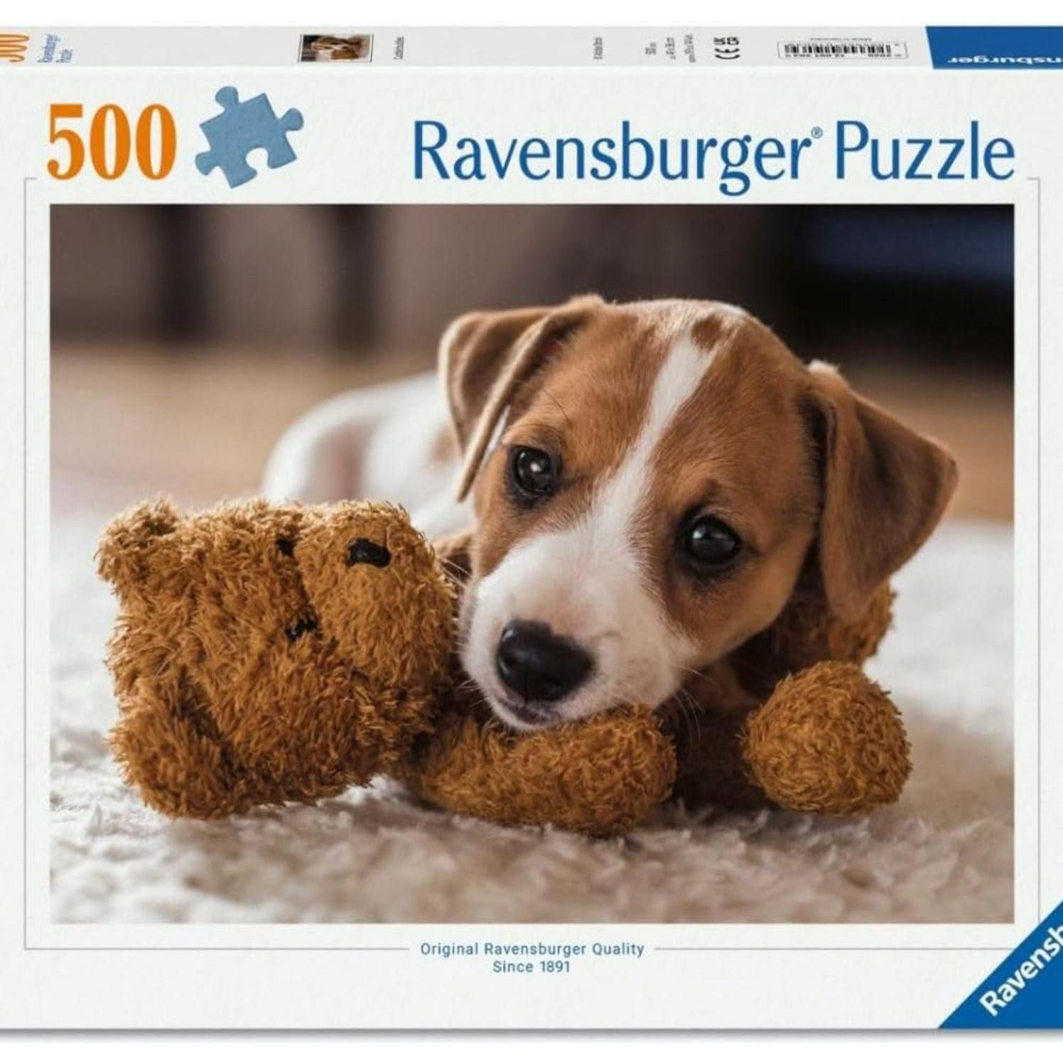 Ravensburger Puppies Collection: cagnolino e orsacchiotto 500 pc (500 pezzi)