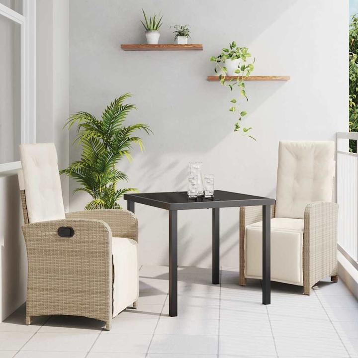 Produktbild vidaXL Gartentischset (80 x 80 x 73 cm)