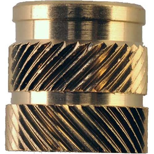 Rs Pro, Muttern + Unterlegscheiben, Gewindeeinsatz Messing, M4 x 8.2mm, Flansch-Ø 6.3m (M4)