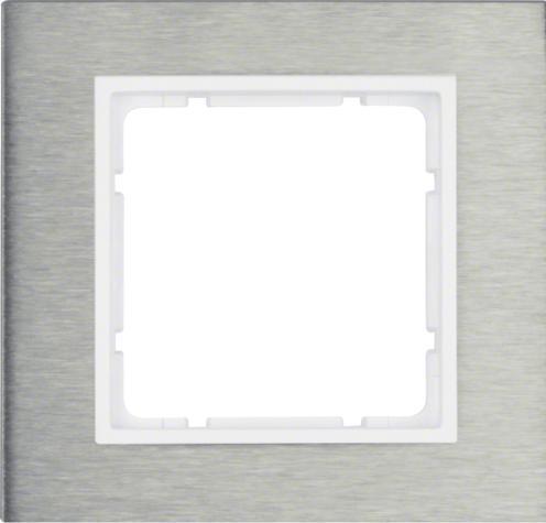 Stainless steel, White