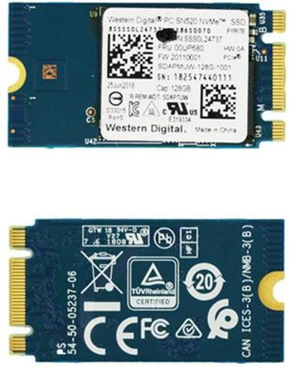 Actual product image Lenovo Hynix BC711 128GB HFM128GD3HX015N M.2 PCIe 2242 gen3* (128 GB, M.2 2242)