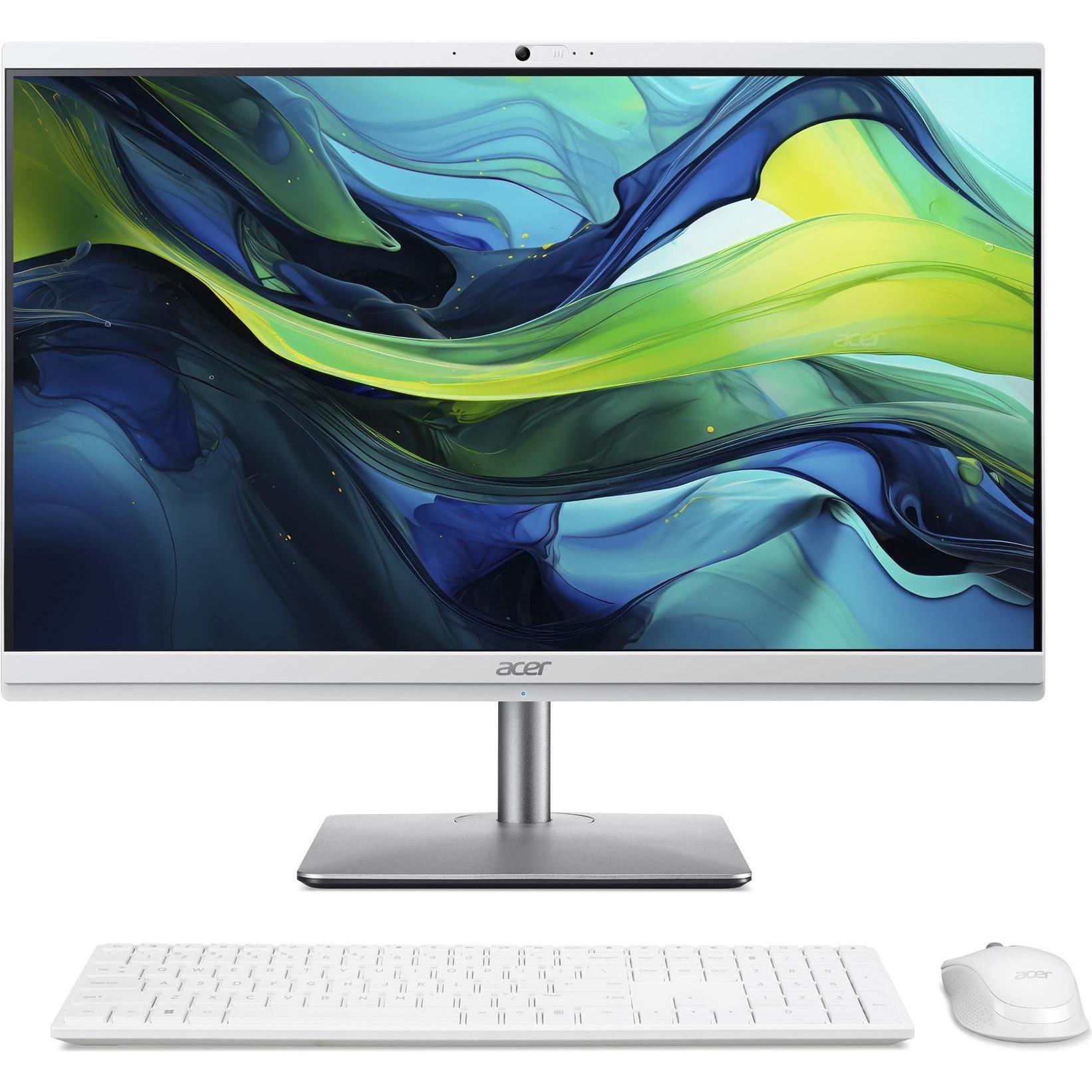 Acer Aspire C24-195ES (Intel Core Ultra 7 155U, 16 GB, 1024 GB), PC, Weiss