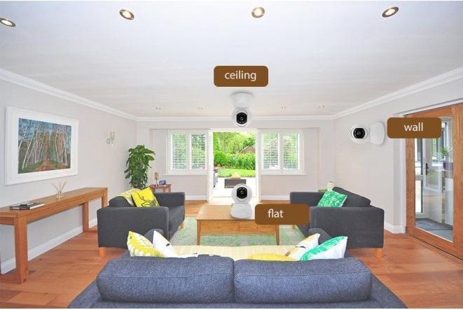 Actual product image Woox R4040 Security Camera IP Security Camera Indoor Spherical Table/Bank (1920 x 1080 Pixels)