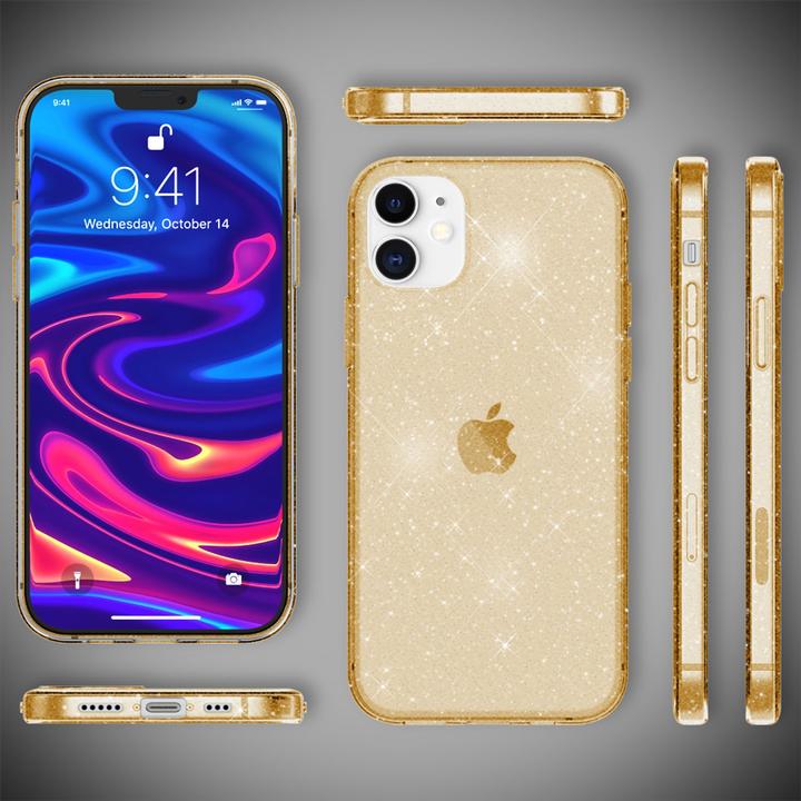 Actual product image Nalia Glitter mobile phone case (Apple iPhone 12)
