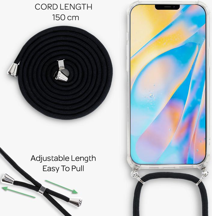 Actual product image Nalia Mobile phone case with chain