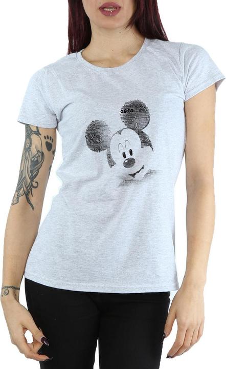 Produktbild Disney Mickey Mouse Text Face TShirt (S)