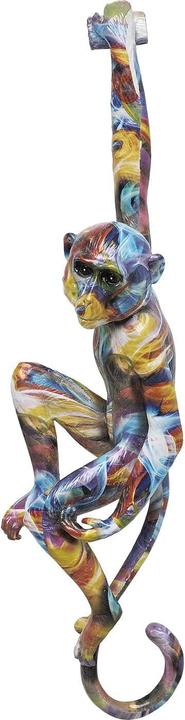 Kare Design Wandobjekt Hanging Ape Bunt