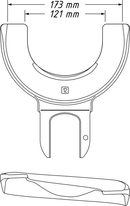 Actual product image HAZET Clamping plate 4900-12