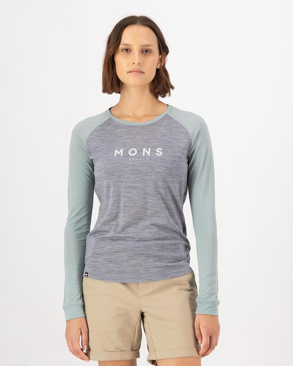Produktbild Mons Royale Icon Merino Raglan Long Sleeve (S)