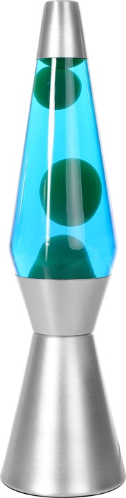 Zilveren basis, Blauwe vloeistof, Groene was