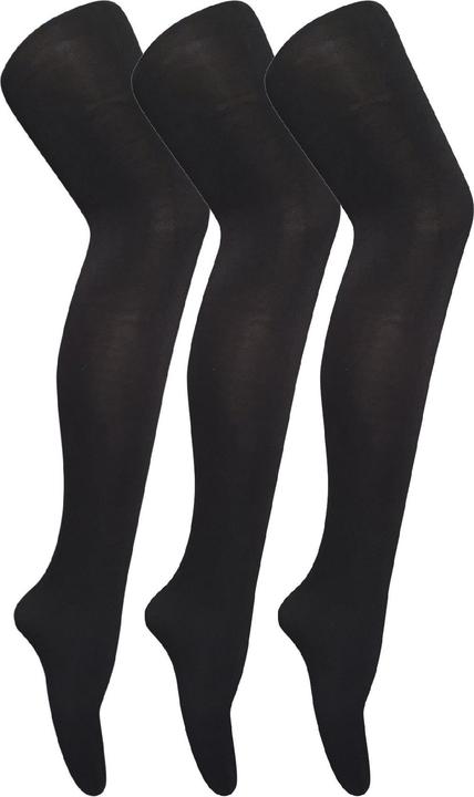 Image du produit Sock Snob 3er Pack Strumpfhose 80 Den | Strumpfhose Blickdicht Matt (80DEN, M)