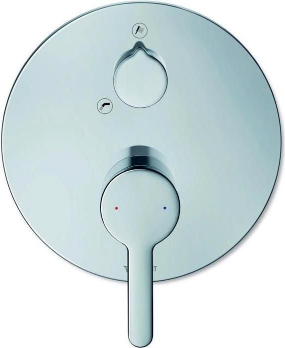 Immagine prodotto Duravit Miscelatore monocomando per vasca C.1 UP con valvola deviatrice e safe-com cromo rotondo